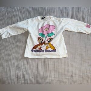 Zara Girl long sleeve shirt size toddler 18-24 months